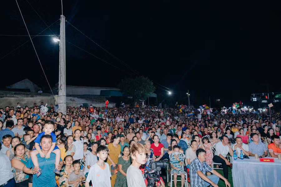 Chương trình đã thu hút sự quan tâm của hàng ngàn khán giả.