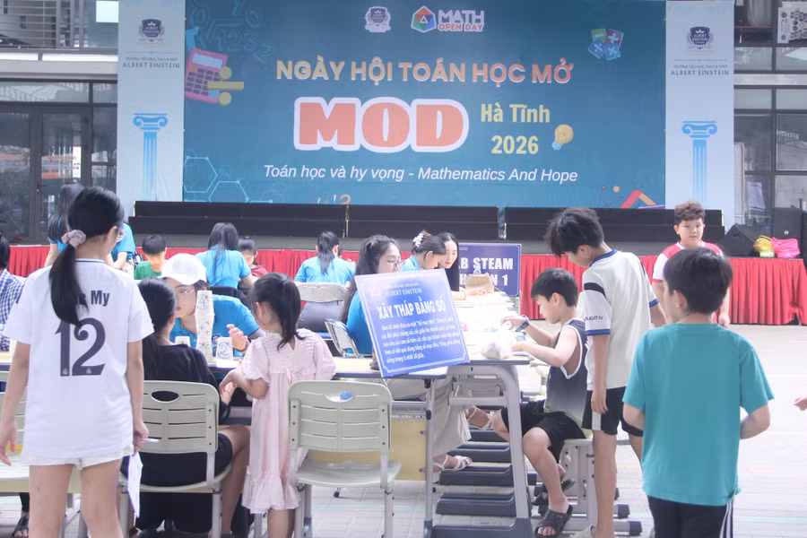 Ngày hội Toán học mở MOD 2026 tại Hà Tĩnh.