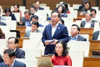 Đại biểu Nguyễn Quang Huân - đoàn ĐBQH TPHCM.