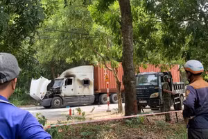 Hiện trường vụ việc.