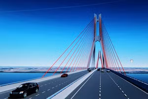 Phối cảnh cầu Cát Lái