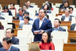 Đại biểu Nguyễn Quang Huân - đoàn ĐBQH TPHCM.