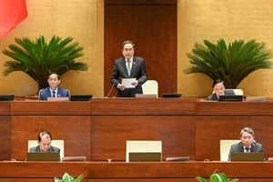 Chủ tịch Quốc hội Trần Thanh Mẫn phát biểu kết thúc đợt 1 Kỳ họp thứ 9, Quốc hội khóa XV.