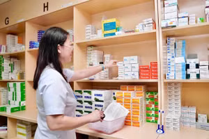 Kho thuốc Bệnh viện Đại học Y Dược TPHCM luôn đảm bảo đầy đủ.