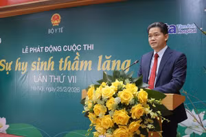 Thứ trưởng Bộ Y tế Vũ Mạnh Hà. 