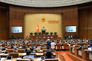 Toàn cảnh phiên Khai mạc Kỳ họp thứ 10, Quốc hội khóa XV. 