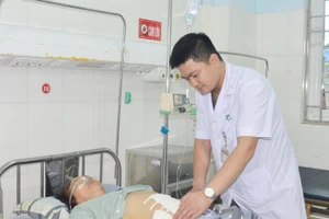 Sức khoẻ bệnh nhân ổn định sau phẫu thuật. Ảnh: BVCC.