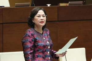 Thống đốc Ngân hàng Nhà nước Nguyễn Thị Hồng.