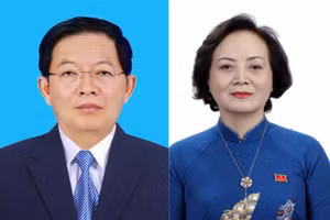 Tân Phó Thủ tướng Hồ Quốc Dũng và Phạm Thị Thanh Trà.