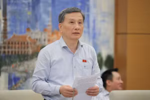 Chủ nhiệm Ủy ban Khoa học, Công nghệ và Môi trường của Quốc hội Lê Quang Huy. 