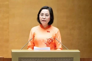 Phó Chủ tịch Quốc hội Nguyễn Thị Thanh.
