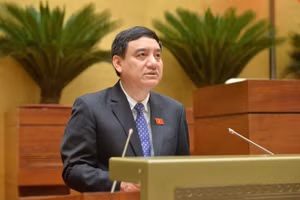 Chủ nhiệm Ủy ban Văn hóa và Xã hội của Quốc hội Nguyễn Đắc Vinh. 