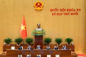 Kỳ họp thứ 10, Quốc hội khóa XV. 