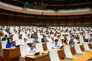 Các đại biểu tại phiên họp ngày 29/10.