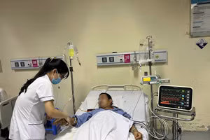 Trong trường hợp bão ảnh hưởng đến đất liền, các đơn vị được yêu cầu tổ chức trực chuyên môn, trực cấp cứu 24/24. Ảnh minh hoạ. 