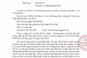 Công ty VINAHEMA tiếp tục là đơn vị huấn luyện an toàn, vệ sinh lao động hạng C 