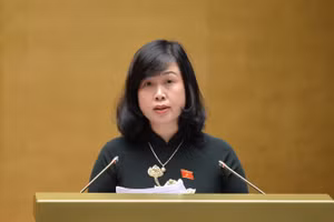 Bộ trưởng Bộ Y tế Đào Hồng Lan. 