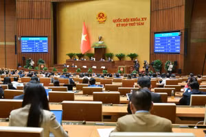 Có 446/448 đại biểu Quốc hội tham gia biểu quyết tán thành, chiếm 93,11% tổng số đại biểu Quốc hội.