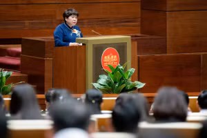 Chủ nhiệm Ủy ban Xã hội Nguyễn Thúy Anh.