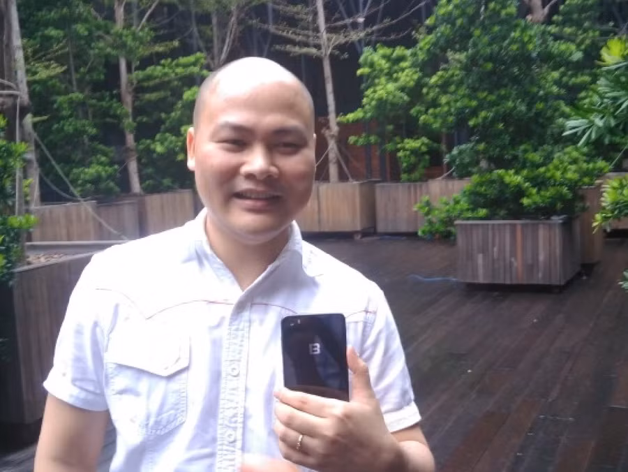 Ông Nguyễn Tử Quảng – CEO Tập đoàn Công nghệ Bkav, “cha đẻ” của chiếc Bphone 2017 mới ra mắt