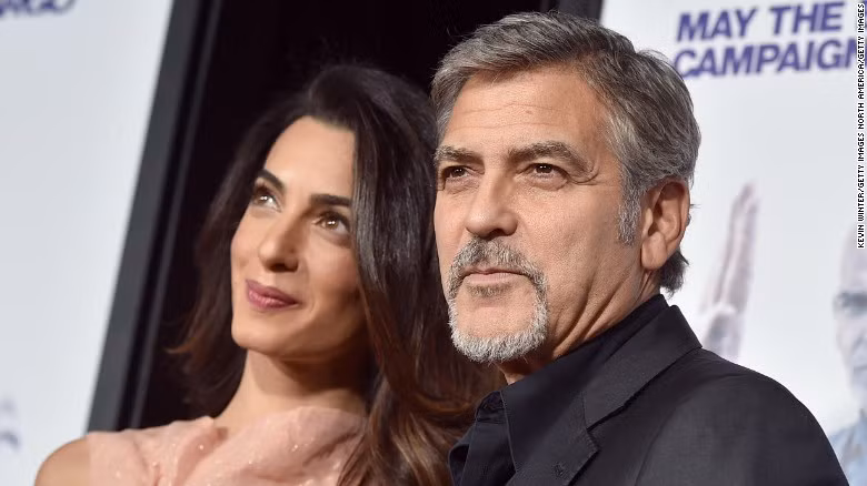 Amal và George Clooney