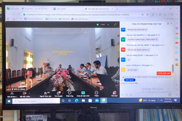 An Giang tập huấn cho cán bộ, giáo viên các cơ sở giáo dục. Ảnh: Trọng Nhân.