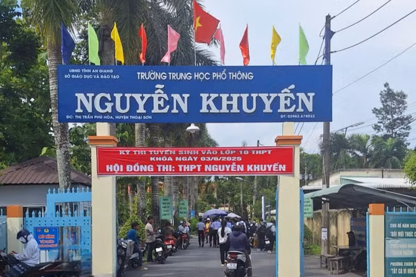 Kỳ thi tuyển sinh vào lớp 10 năm học 2025 - 2026 ở An Giang. 