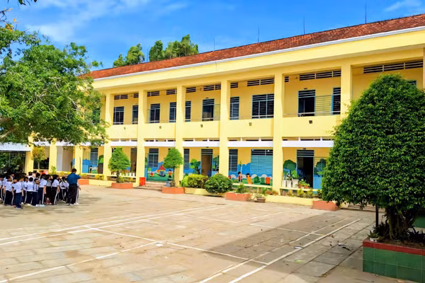 Trường Tiểu học ở An Giang. 