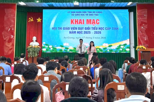 Hơn 620 giáo viên Tiểu học ở An Giang đạt danh hiệu Giáo viên dạy giỏi cấp tỉnh.
