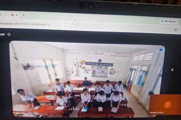 Lớp học đặc biệt ở đảo Thổ Châu (Đặc khu Thổ Châu, tỉnh An Giang).