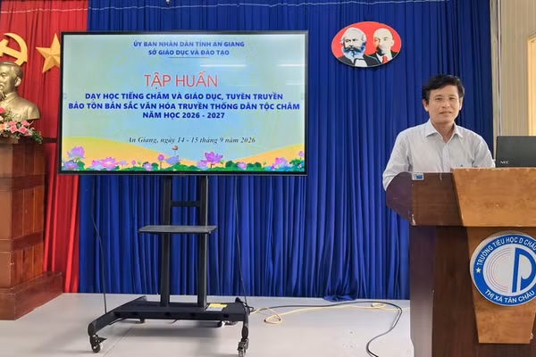 An Giang tập huấn nâng cao năng lực chuyên môn cho CBQL và GV.