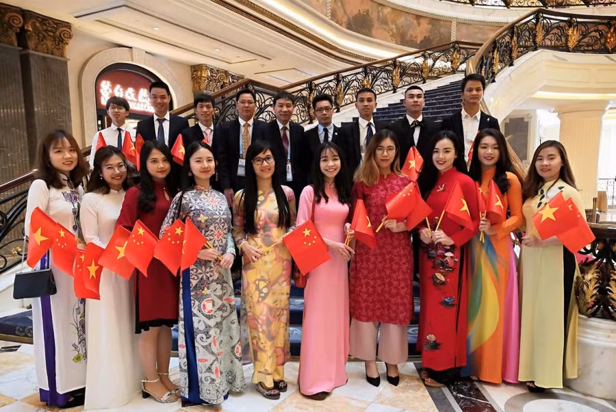 Lưu học sinh Việt Nam tại Trung Quốc.