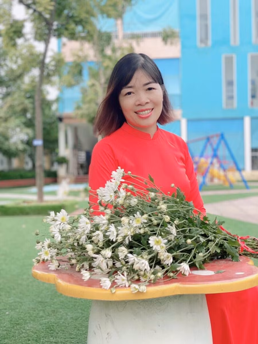 Cô giáo Chu Thị Ngọc Thơ. Ảnh: NVCC.