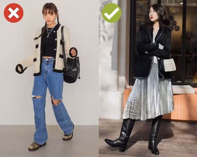 Trót dại diện 4 kiểu trang phục sau đi tiệc Tất niên cuối năm của công ty, thế nào chị em cũng bị chê là thiếu ý tứ - Ảnh 3.