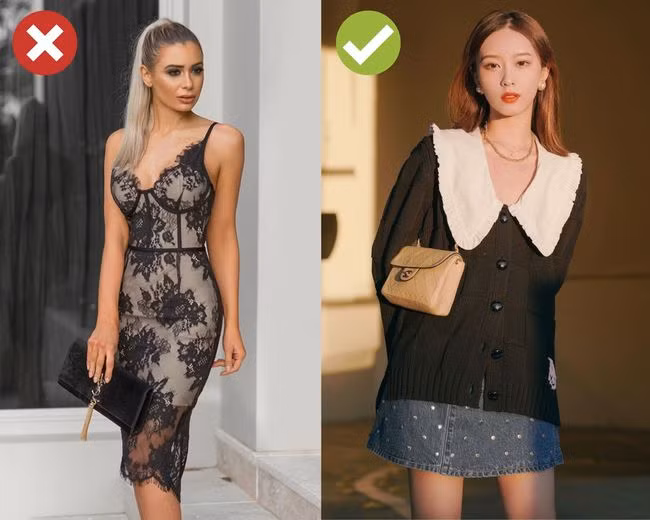 Trót dại diện 4 kiểu trang phục sau đi tiệc Tất niên cuối năm của công ty, thế nào chị em cũng bị chê là thiếu ý tứ - Ảnh 4.