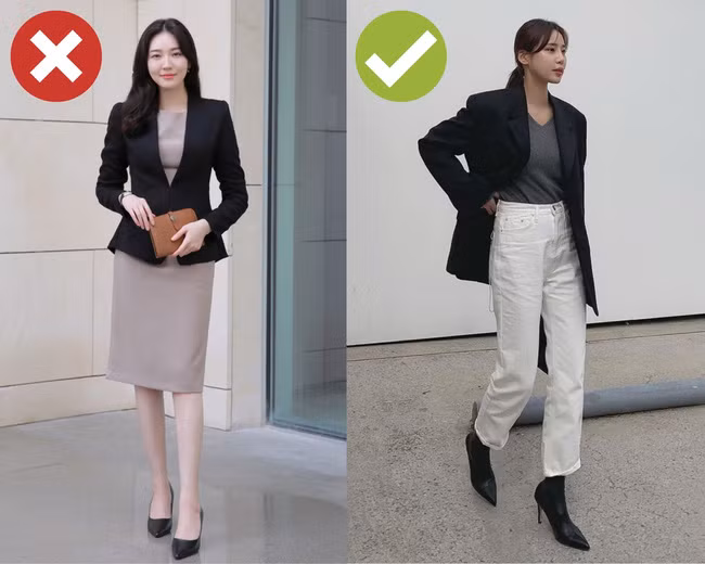 4 kiểu trang phục mùa lạnh dễ cộng cho nàng công sở 5 – 7 tuổi, không muốn trông già xọm thì né ngay - Ảnh 1.