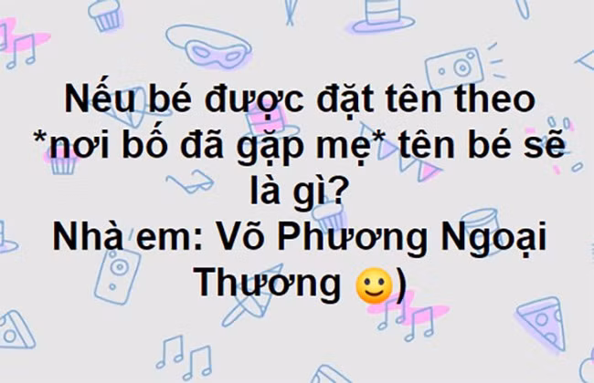 Trào lưu đặt tên con theo nơi bố mẹ gặp nhau lần đầu: Nguyễn Hội Lim, Lê Bến Xe và loạt cái tên đọc xong cười "đau ruột" - Ảnh 3.