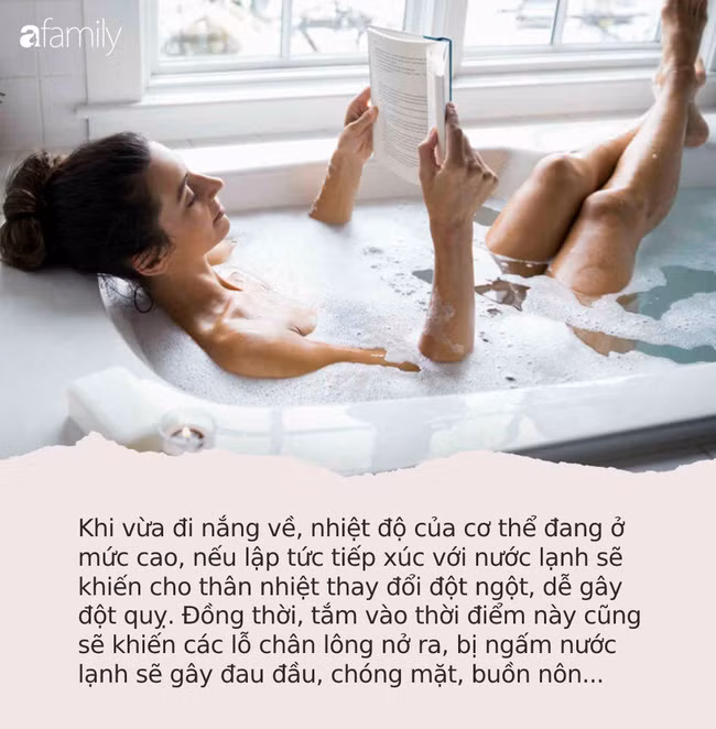 7 sai lầm này khi tắm gội kẻo có thể đột tử trong mùa nắng nóng ảnh 1