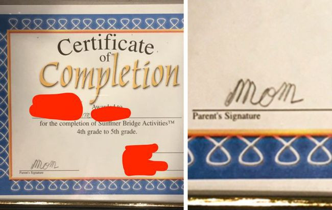 6. &quot;Một chiếc chữ ký không thể lộ liễu hơn cho tờ giấy chứng nhận này&quot;.