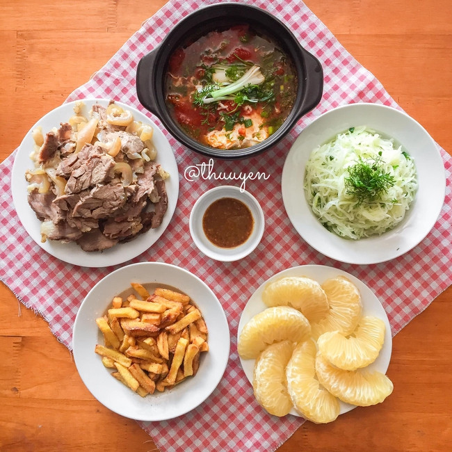 Thiếu nữ Hải Dương trổ tài nấu ăn trong những ngày giãn cách xã hội khiến bố mẹ &quot;mắt chữ A miệng chữ O&quot;, dân mạng xuýt xoa khen hết lời - Ảnh 4.