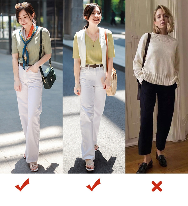 Cách cho áo ngoài quần có lẽ đã là mốt của vài năm trước rồi. Đây là 1 chi tiết mà các nàng nên chú ý. Cách cho áo ngoài quần có lẽ đã là mốt của vài năm trước rồi. Đây là 1 chi tiết mà các nàng nên chú ý.