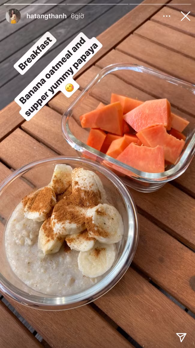 Để ý mới thấy Tăng Thanh Hà ăn sáng rất khác biệt: Không phải xôi cháo, bún phở mà là 6 loại quả ngon lành này, chả trách làm mẹ 2 con mà vẫn xinh đẹp, khỏe khoắn! - Ảnh 8.