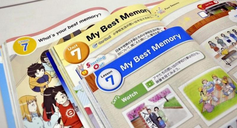 Sách giáo khoa môn Tiếng Anh tại Nhật Bản. Ảnh Internet. Sách giáo khoa môn Tiếng Anh tại Nhật Bản. Ảnh Internet.