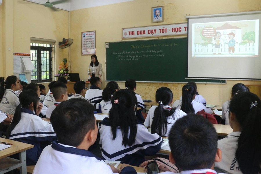 Hoạt động trải nghiệm, hướng nghiệp giúp học sinh rèn luyện kỹ năng, phát triển phẩm chất.