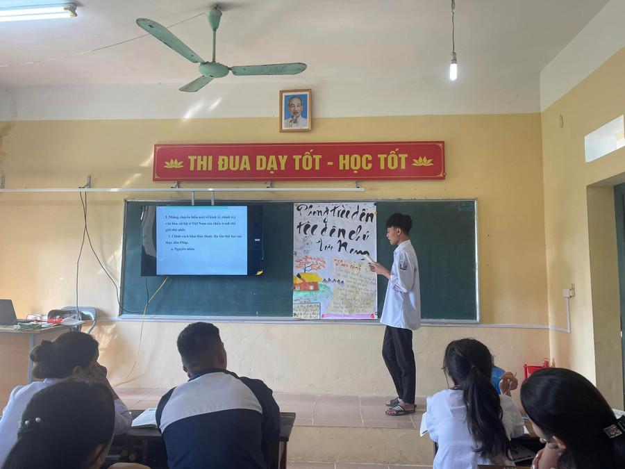 Đổi mới, sáng tạo phương pháp học tại Trường THPT Quang Trung. Ảnh: NTCC. Đổi mới, sáng tạo phương pháp học tại Trường THPT Quang Trung. Ảnh: NTCC.