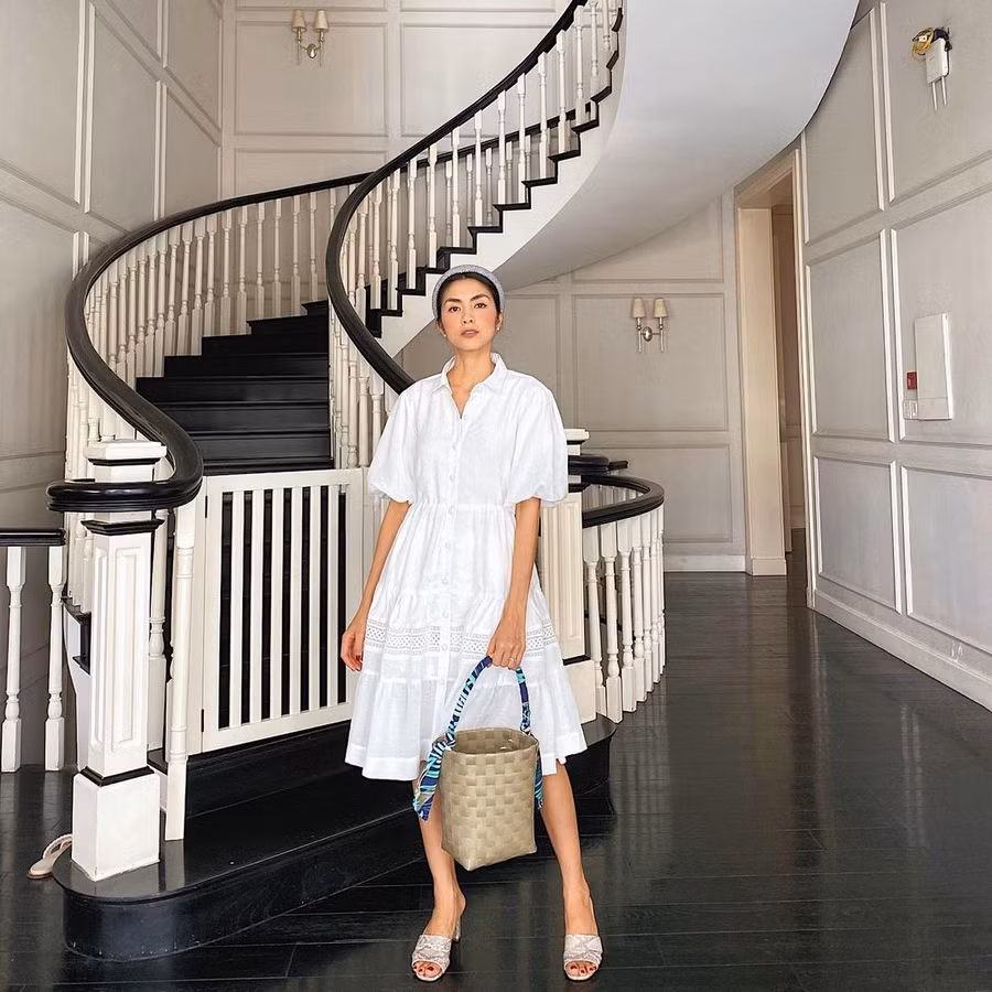 3 siêu bí kíp giúp Hà Tăng diện đủ kiểu váy vẫn không bao giờ bị dìm dáng ảnh 8