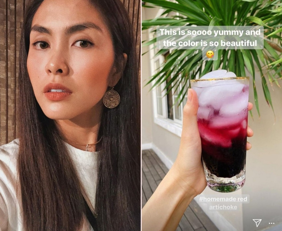 Hà Tăng hé lộ loạt nước uống heathy giúp cô giữ da đẹp, dáng thon khiến chị em ao ước - Ảnh 3. Hà Tăng hé lộ loạt nước uống heathy giúp cô giữ da đẹp, dáng thon khiến chị em ao ước - Ảnh 3.