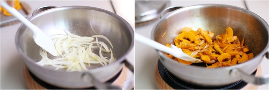 Súp bí đỏ bánh mì cho bữa sáng ngon miệng - Ảnh 2. Súp bí đỏ bánh mì cho bữa sáng ngon miệng - Ảnh 2.