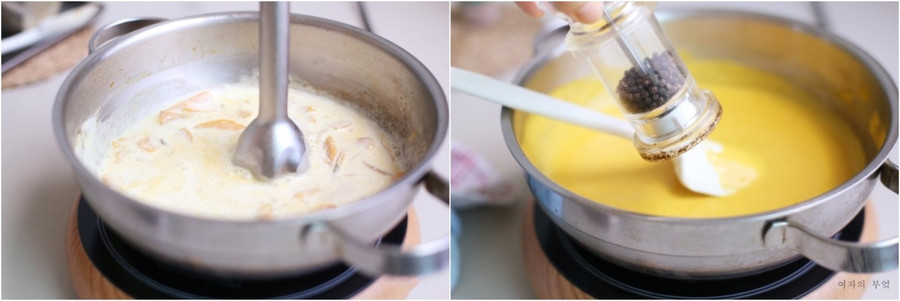 Súp bí đỏ bánh mì cho bữa sáng ngon miệng - Ảnh 4. Súp bí đỏ bánh mì cho bữa sáng ngon miệng - Ảnh 4.