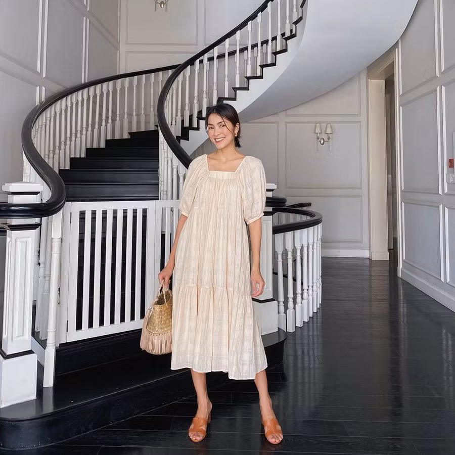 3 siêu bí kíp giúp Hà Tăng diện đủ kiểu váy vẫn không bao giờ bị dìm dáng ảnh 1